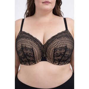 Cacique, Everyday Solution, Sexy Support Balconette, Black Size 44H